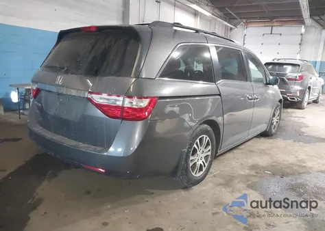 2012 Honda Odyssey Ex-L из США, поврежденный, VIN 5FNRL5H69CB006907